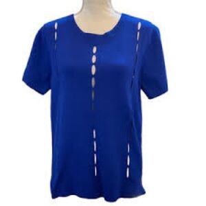 Public School New York Womens Short Sleeve Knit Top